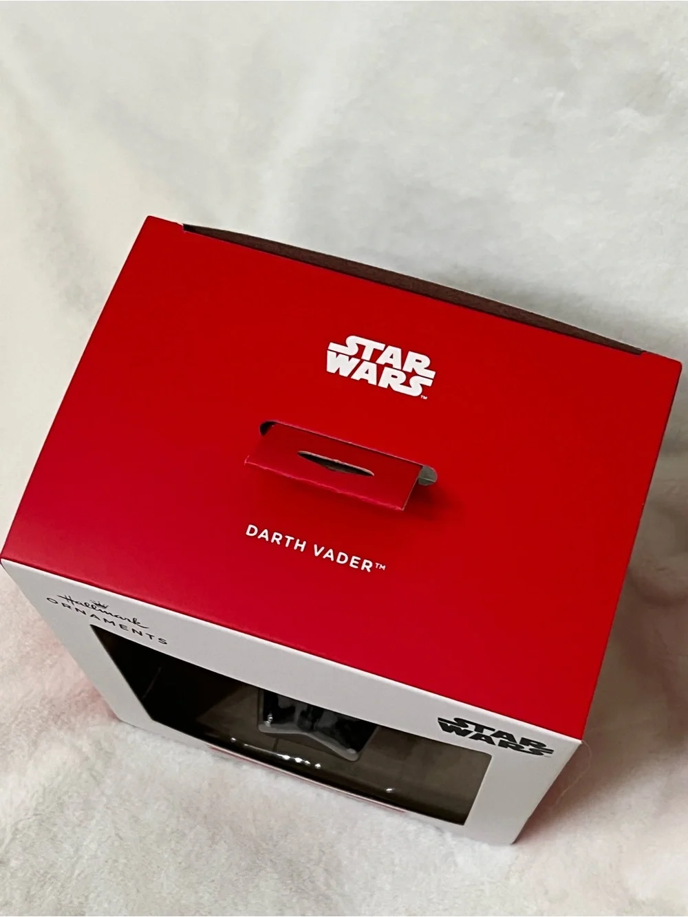 Hallmark Star Wars Darth Vader Blown Glass Christmas Ornament NIB